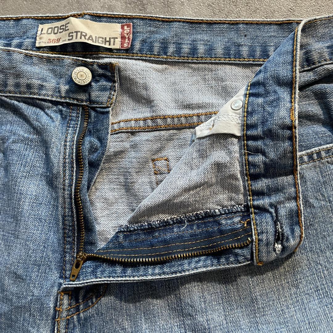 W36 L34】 エジプト製 usa levi's リーバイス 569 | ib2