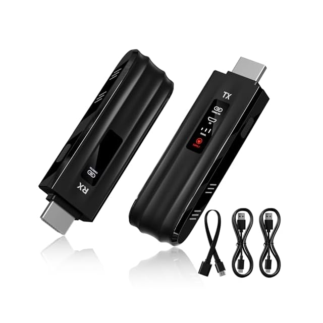 2025年新登場」Tongtion ワイヤレス hdmi 送受信機 セット hdmi 無線化
