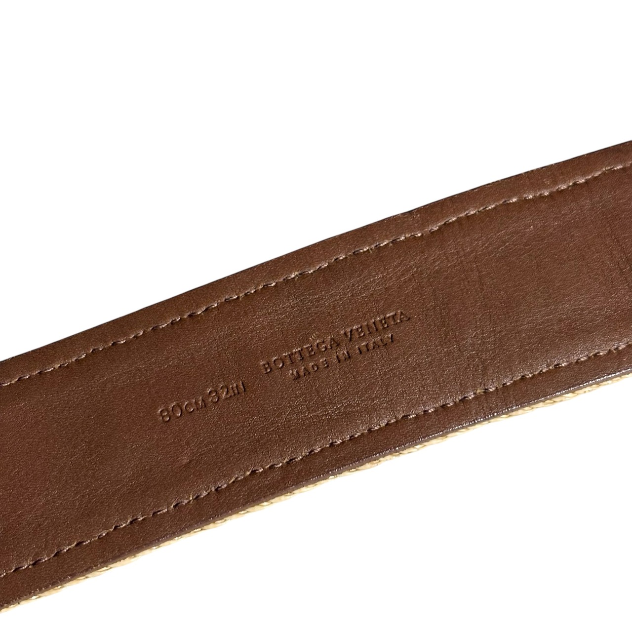 BOTTEGA VENETA leather belt