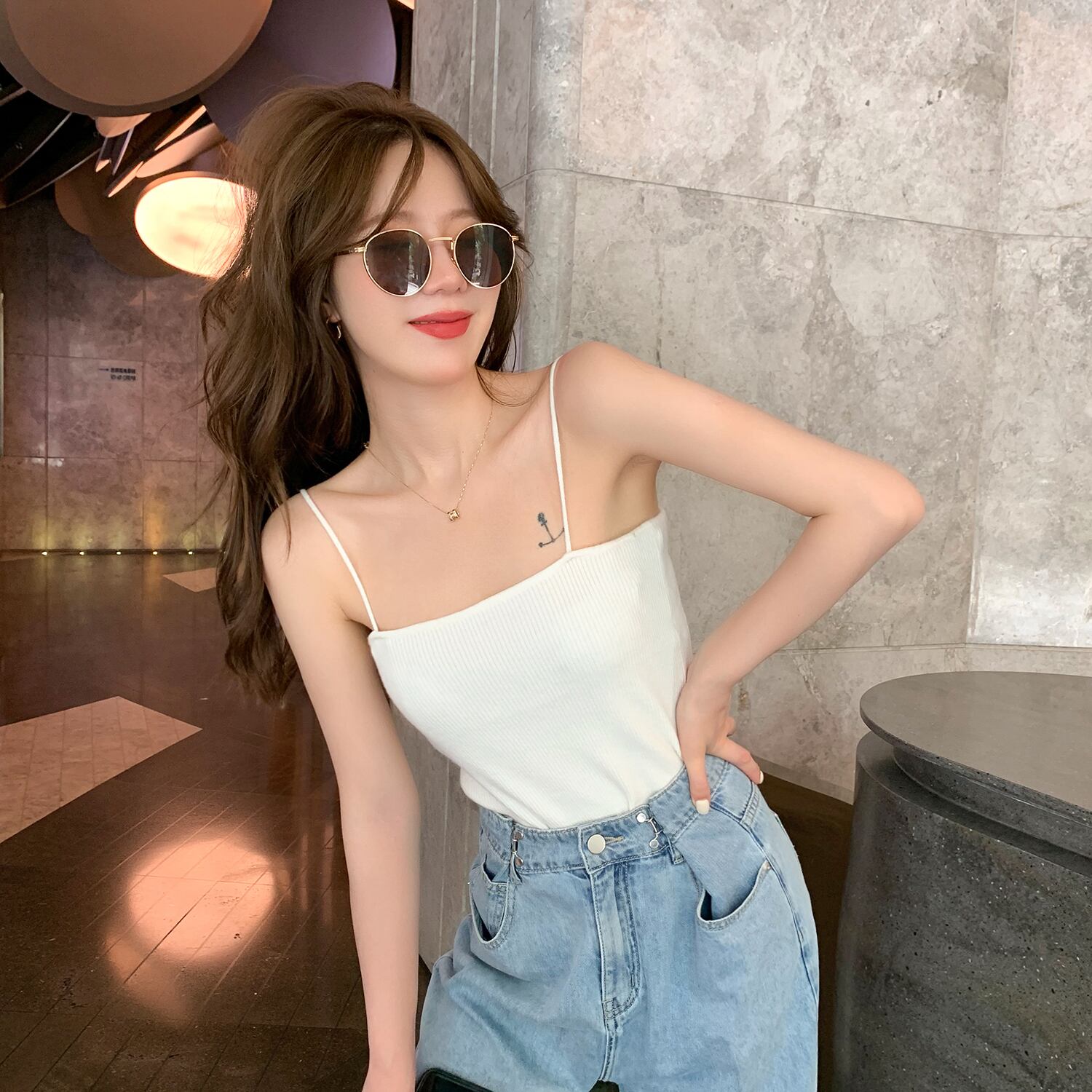 サマートップス 大人ガーリー スウィート キュート カジュアル 夏物 6Du_Shop_Women46338461617