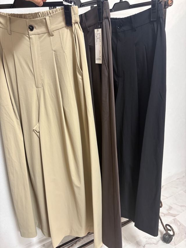 リヨセルワイドパンツ　