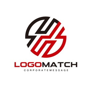 力強く交差するSのロゴ