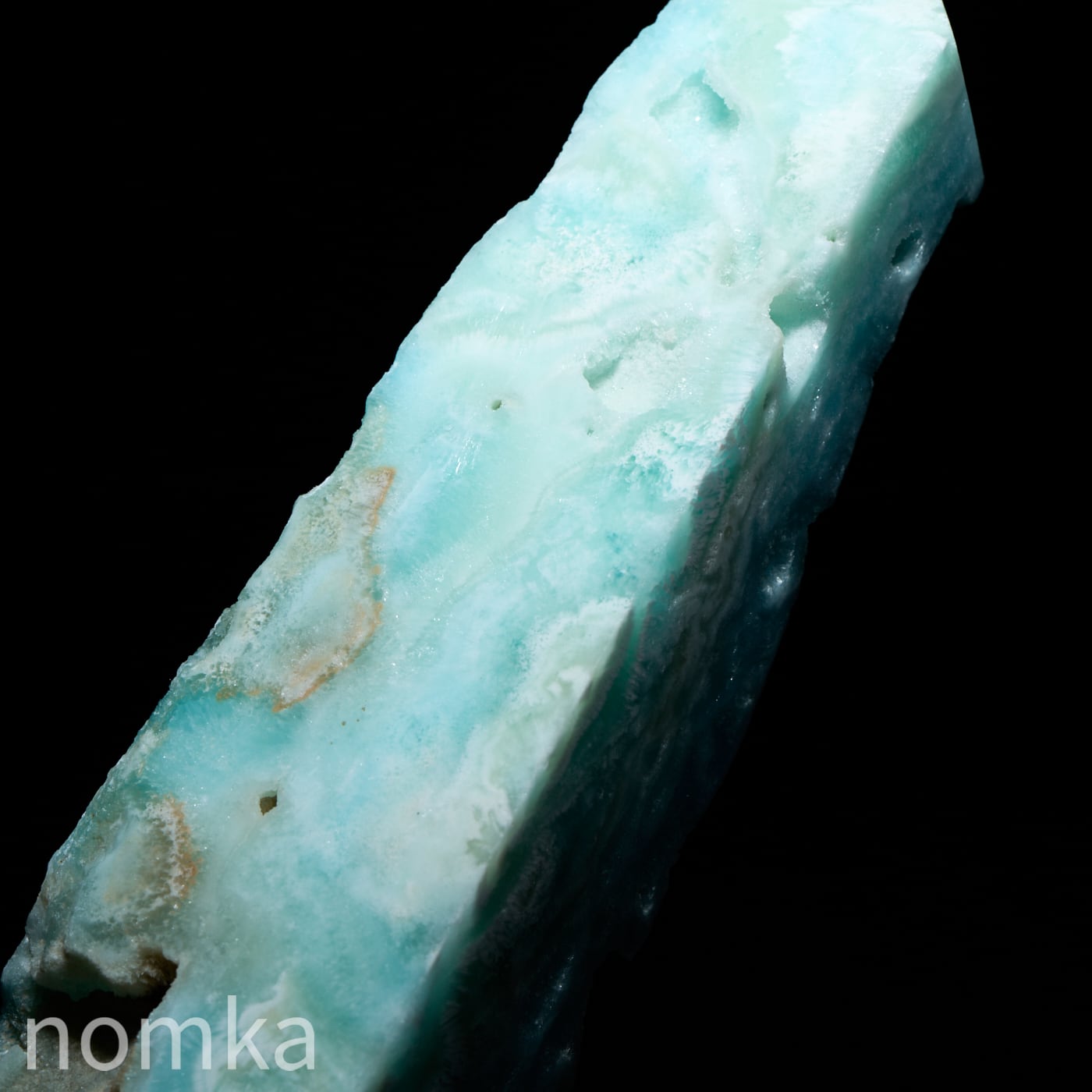 希少＆高品質】ブルーアラゴナイト 原石ポイント(中国雲南省産) 144g