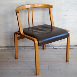 銀座凮月堂 天童木工 椅子（２）オリーブグリーン