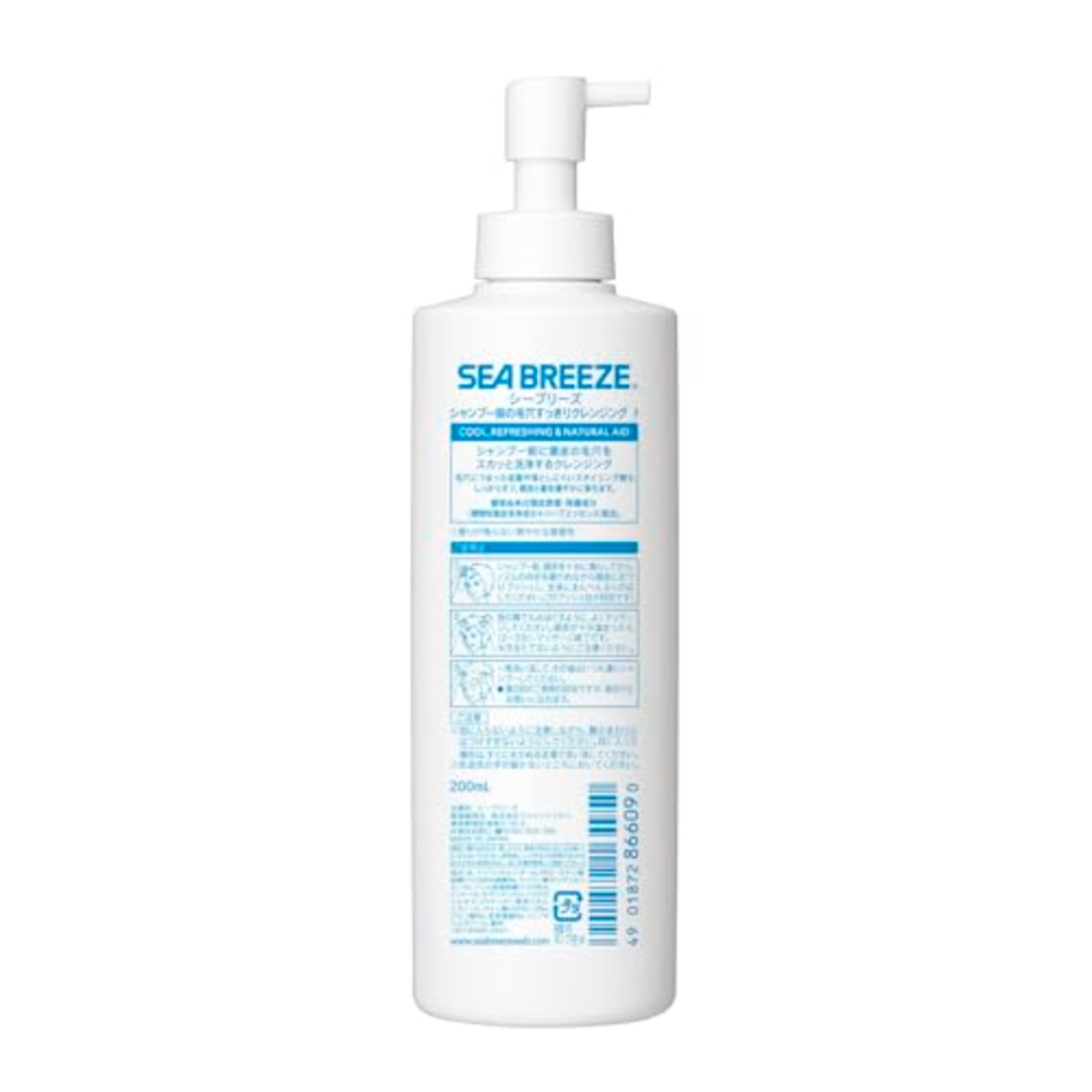 Seabreeze シーブリーズ シャンプー前の毛穴すっきりクレンジング 200ml