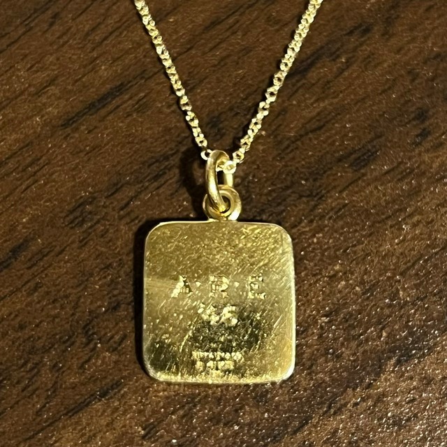 VINTAGE TIFFANY & CO. Westover School 1946 Pendant Charm Necklace