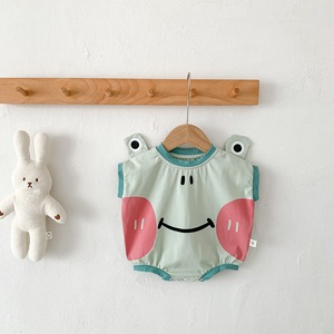 BABY カエルロンパース