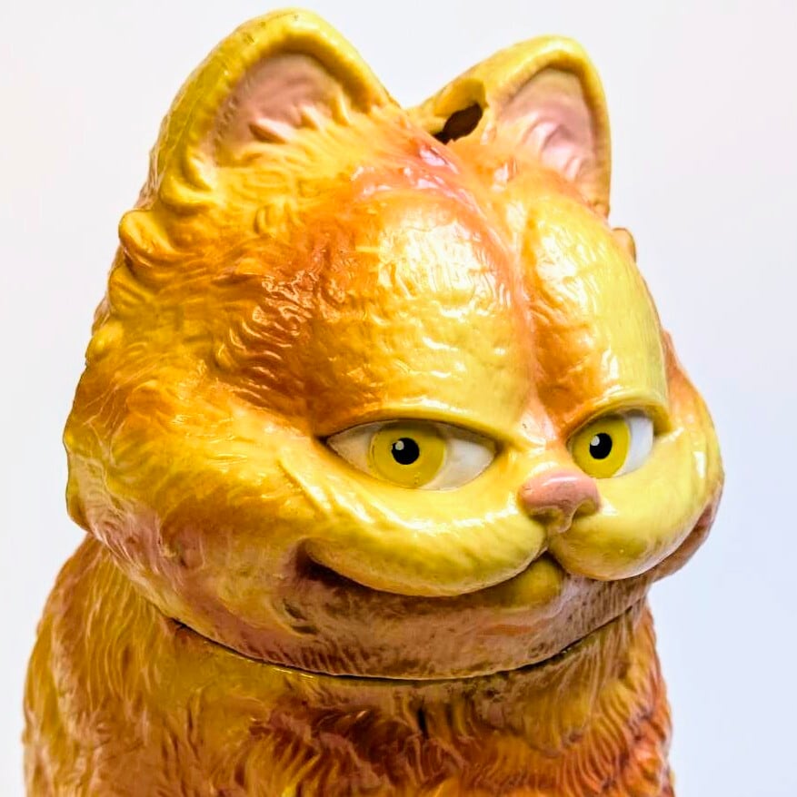 ガーフィールド ヴィンテージ バブルガム ディスペンサー 箱あり。 ☆ VINTAGE JUNK ☆【 Garfield ( ガーフィールド ) 】FANTA