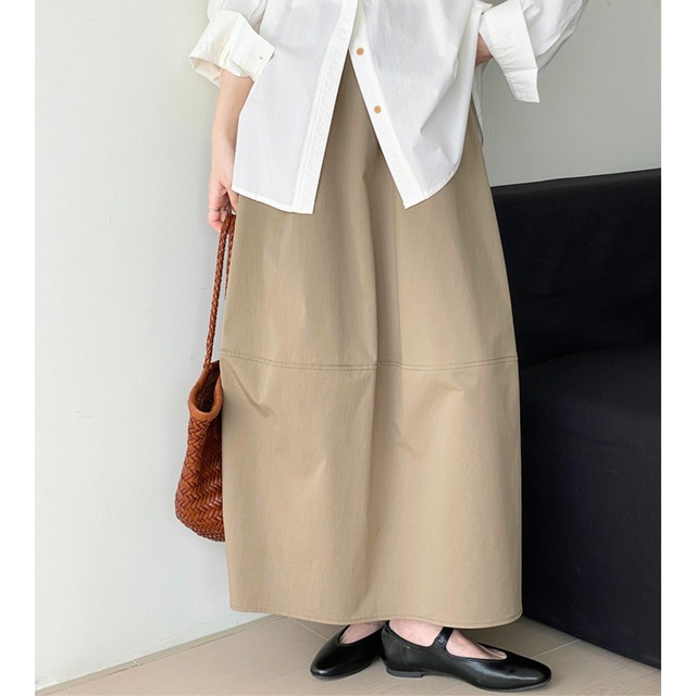 cotton balloon skirt