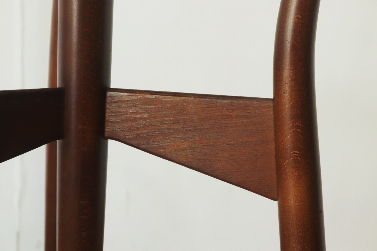 秋田木工 コートハンガー ポール 帽子掛け 傘立て 玄関収納 曲木