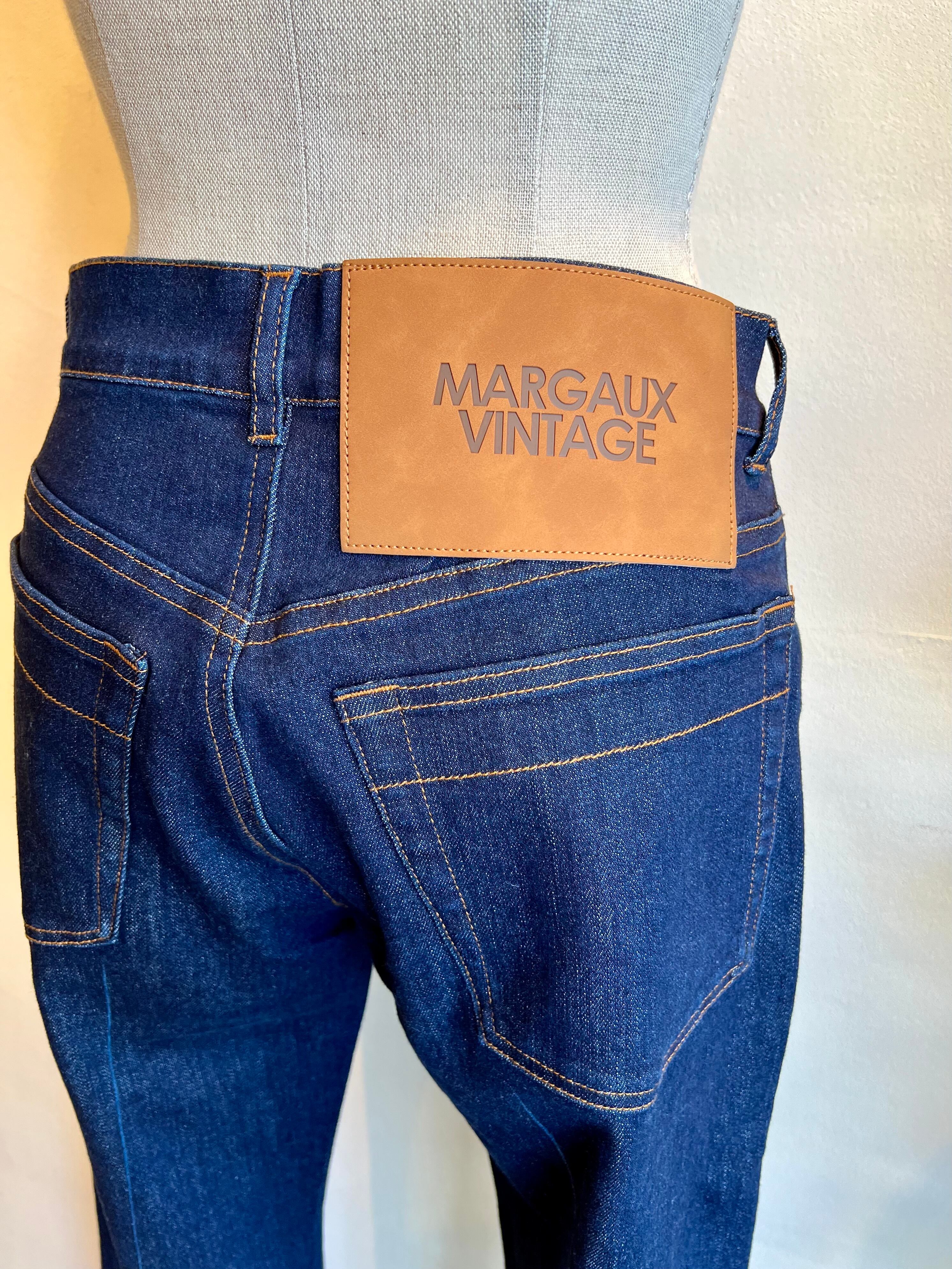 MARGAUX VINTAGE / onewashセンター加工デニム | anouk