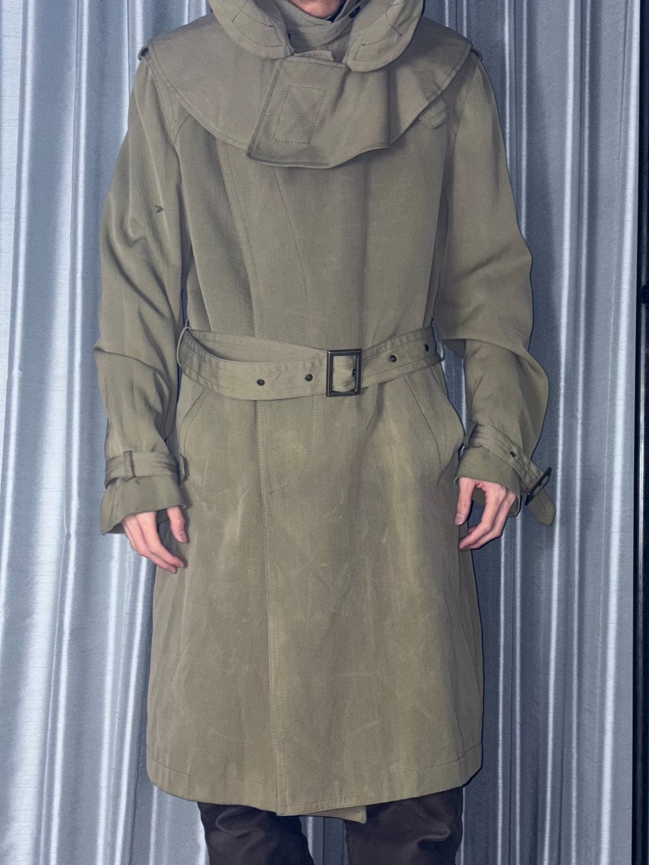 DOLCE&GABBANA shawl design hooded coat