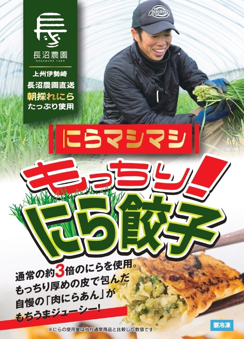 にらマシマシ もっちり！にら餃子 １００個入【送料無料・一部地域を除く】