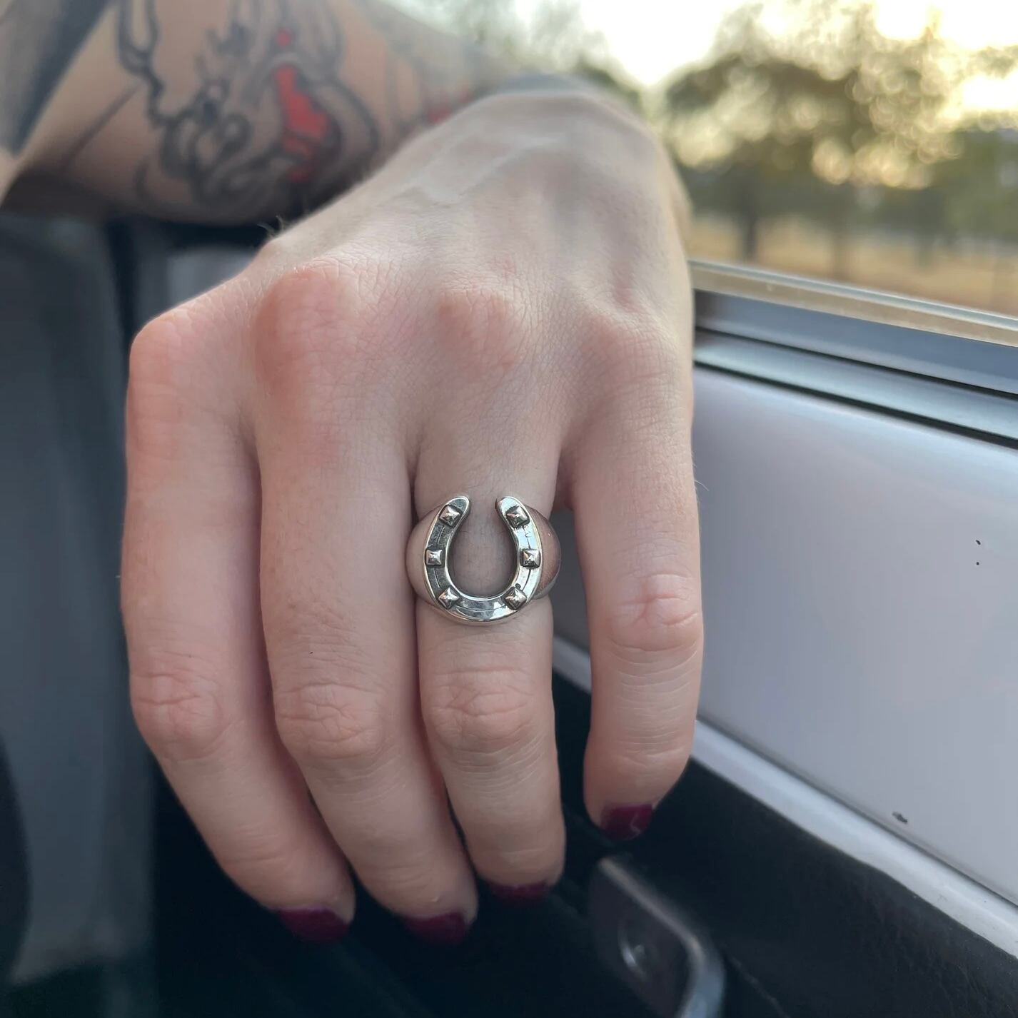 StaceyHareJewellery True Romance Horseshoe Ring 馬蹄リング ホース