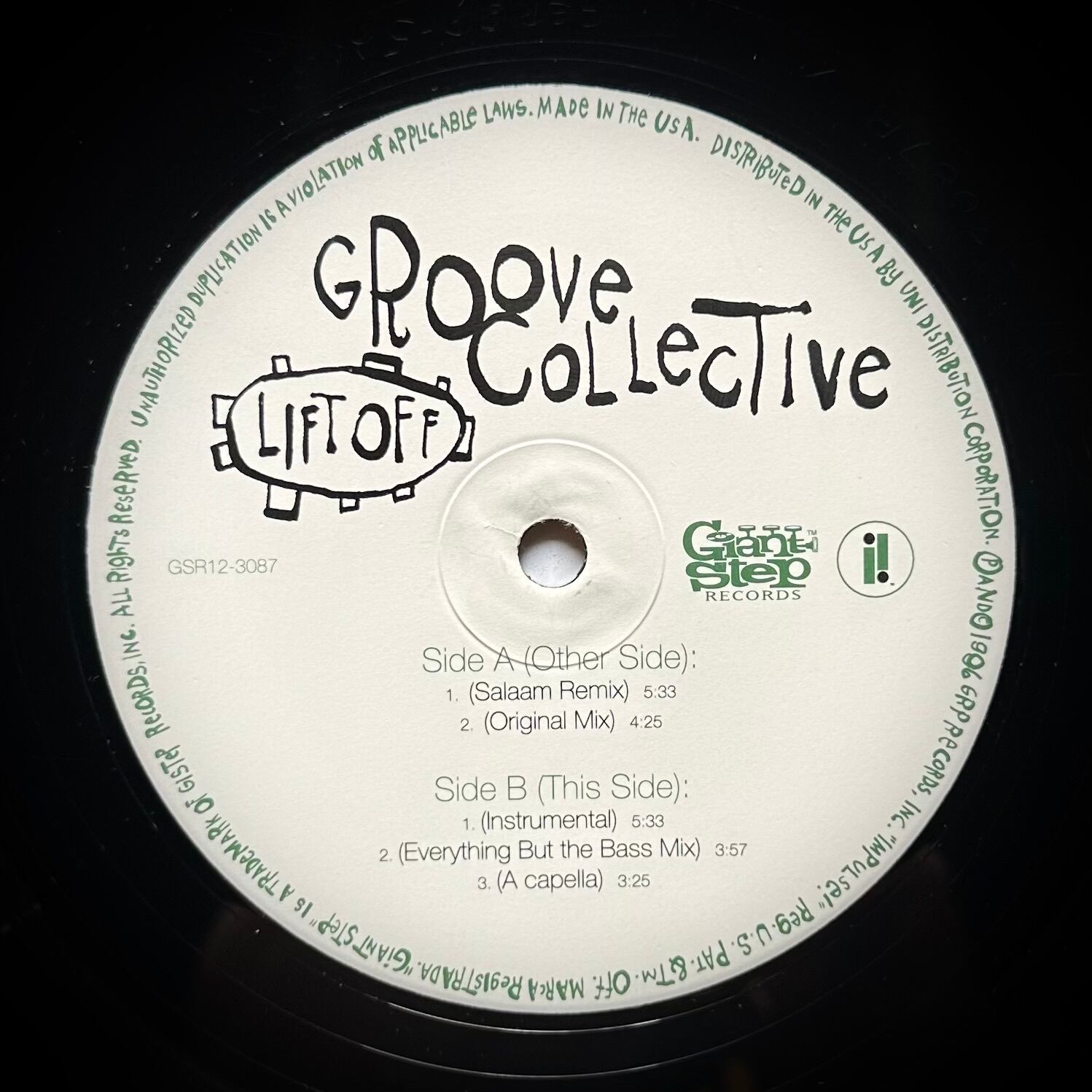 Groove Collective / Lift Off | ACC RECORDS VINYL 中古 レコード 通販