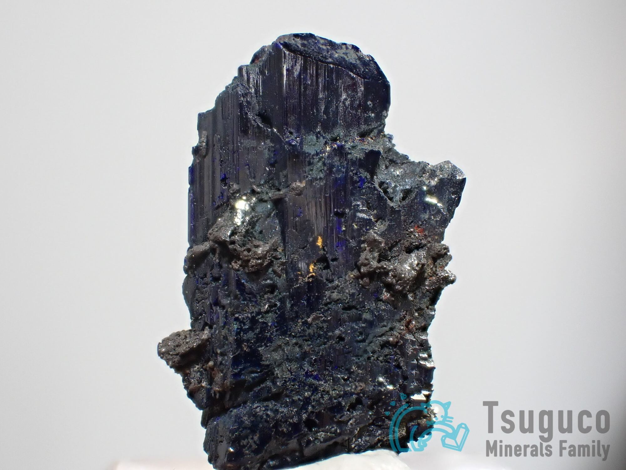アズライト 藍銅鉱 ナミビア・ツメブ鉱山 TM-569 Ex. Gerard Vogel