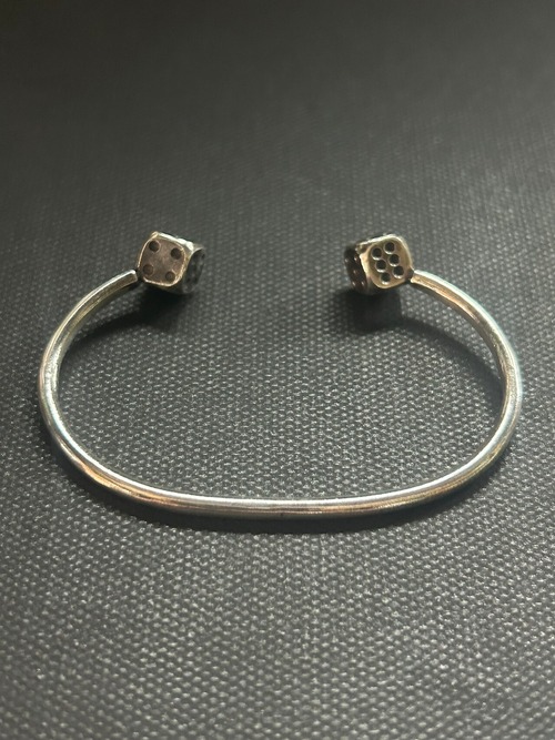 Tumbling dice bangle silver (S) madeindirty Rock Culture Jewelry