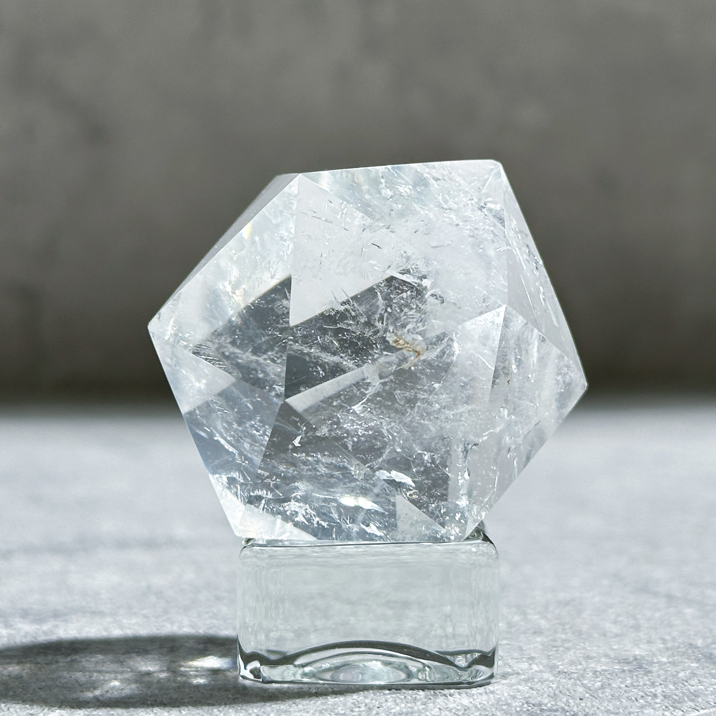 ミナスジェライス産クリアクォーツ 二十面体74◇ Clear Quartz