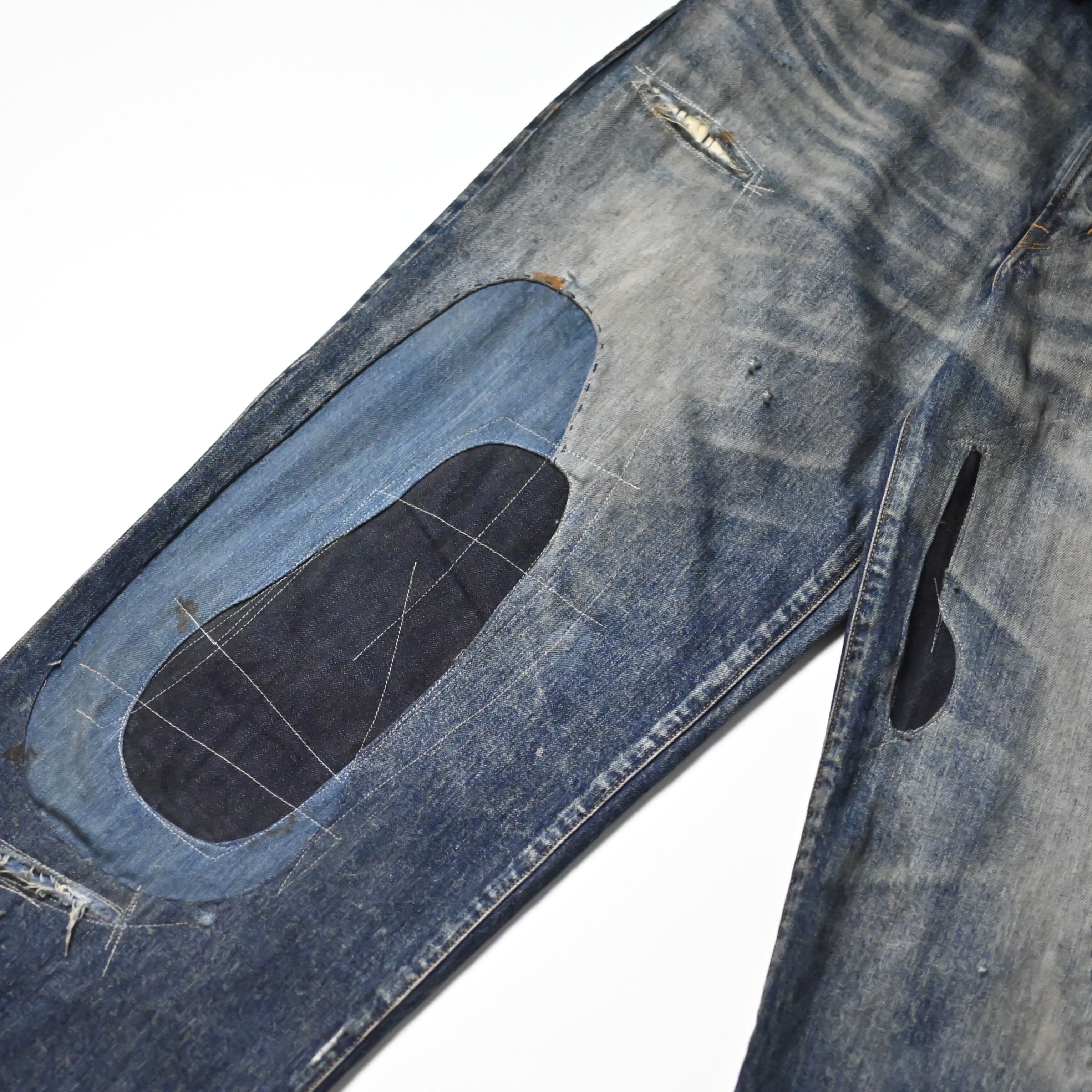 ANACHRONORM / REMAKED WIDE 5P DENIM PANTS | GANKO