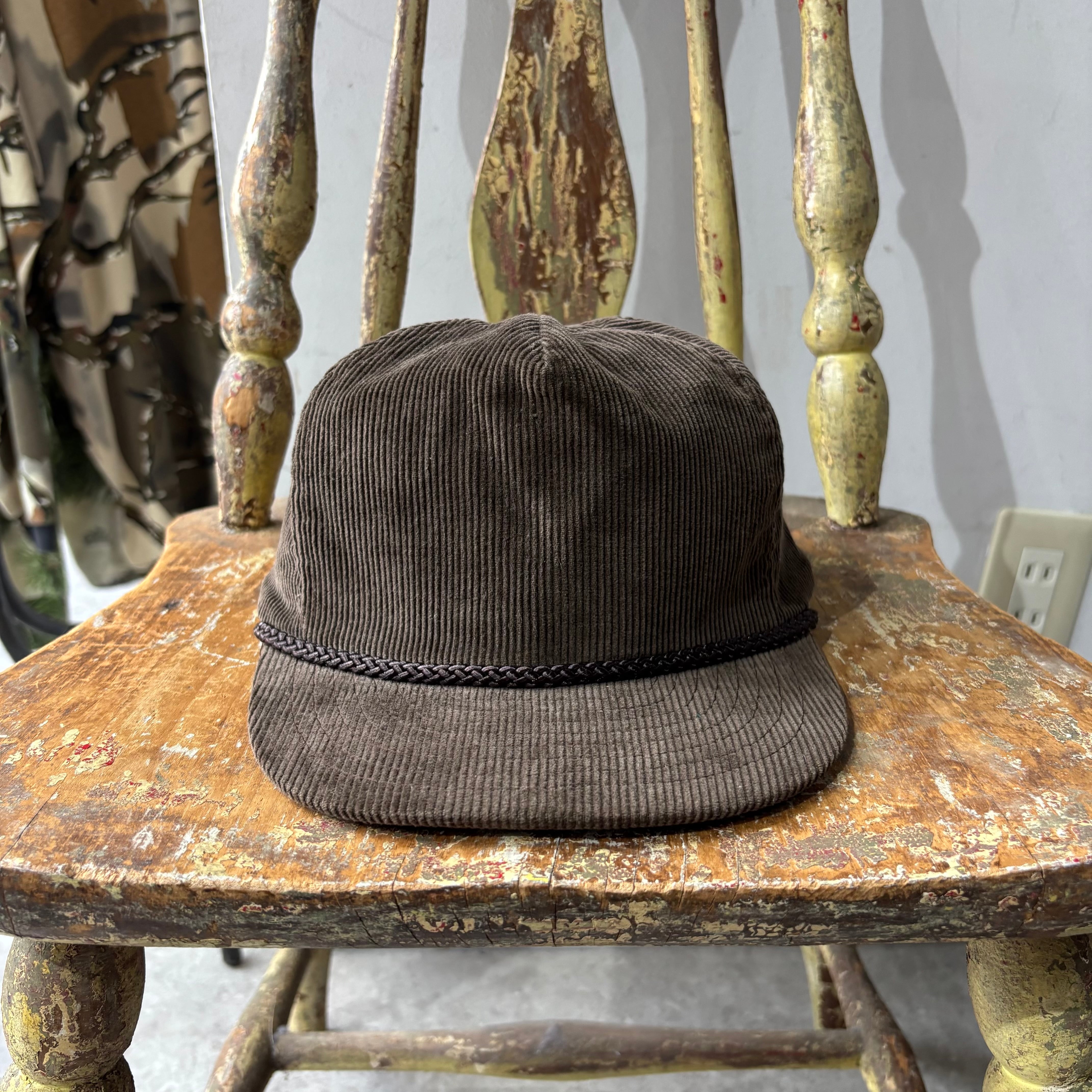 80s~ NISSIN CAP corduroy cap【仙台店】