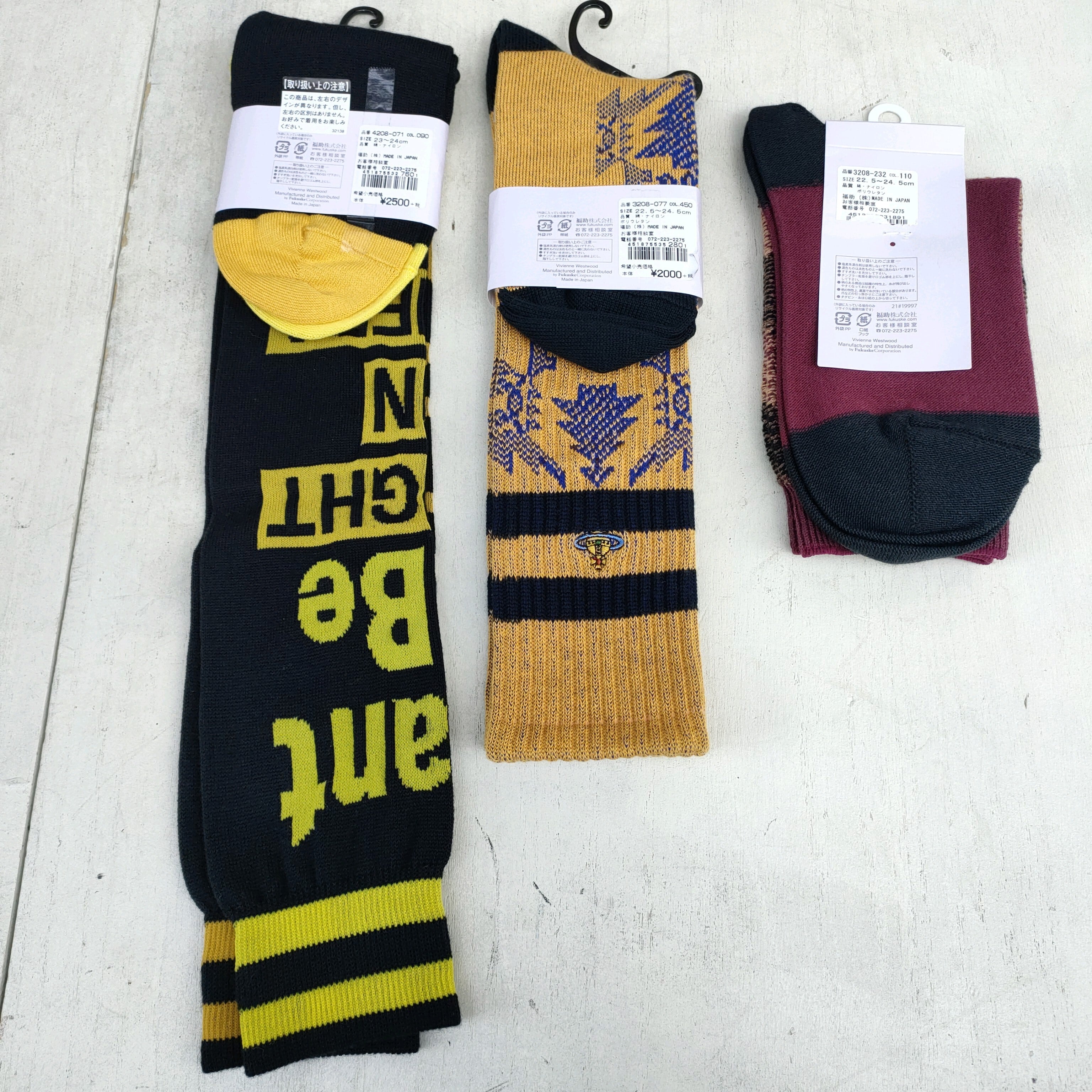 3足セット】新品/VW/ヴィヴィアンウエストウッドVivienne Westwood