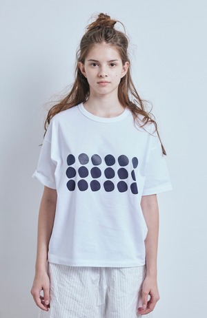 g_317CL  TENJIKU PRINT Tee CIRCLE