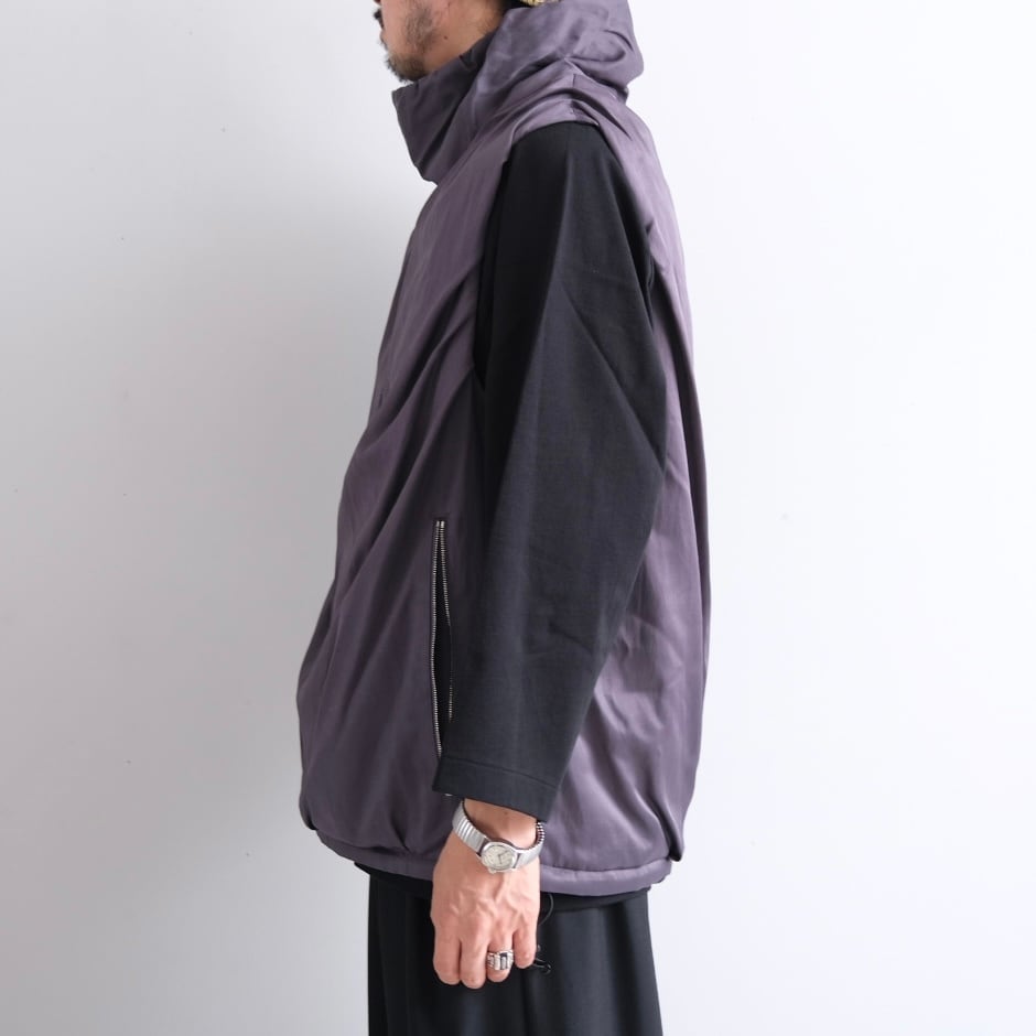 DIGAWEL” Drape vest Gray” | Lapel online store