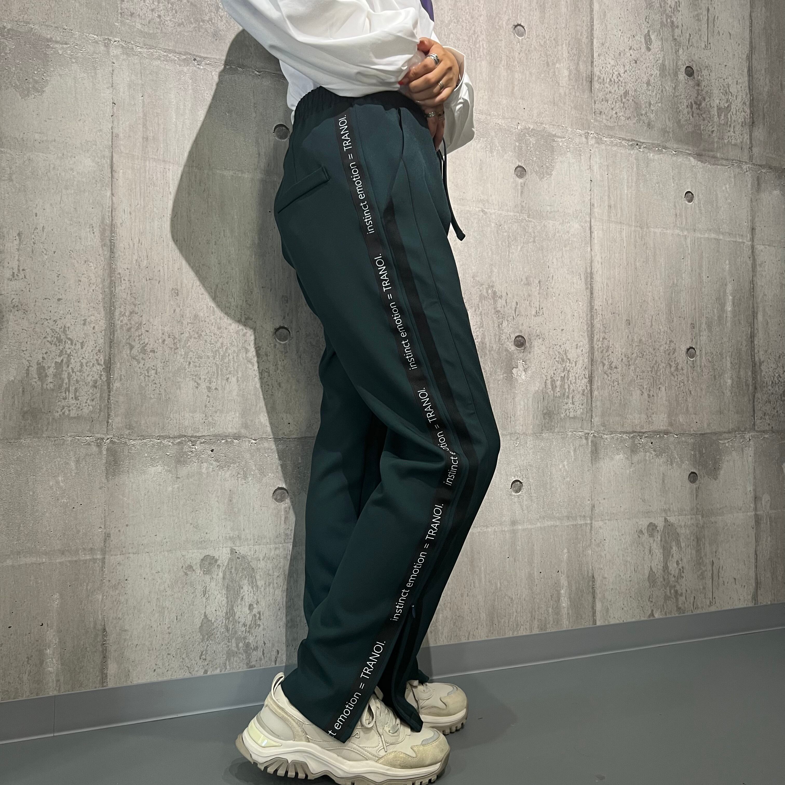 トラノイ　TRANOI　ジャージーラインパンツ TRANOI ジャージーラインパンツ | SLOVNENYA スロヴネンヤ