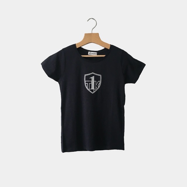 エンブレムtシャツ レディース ネイビー Tk1project