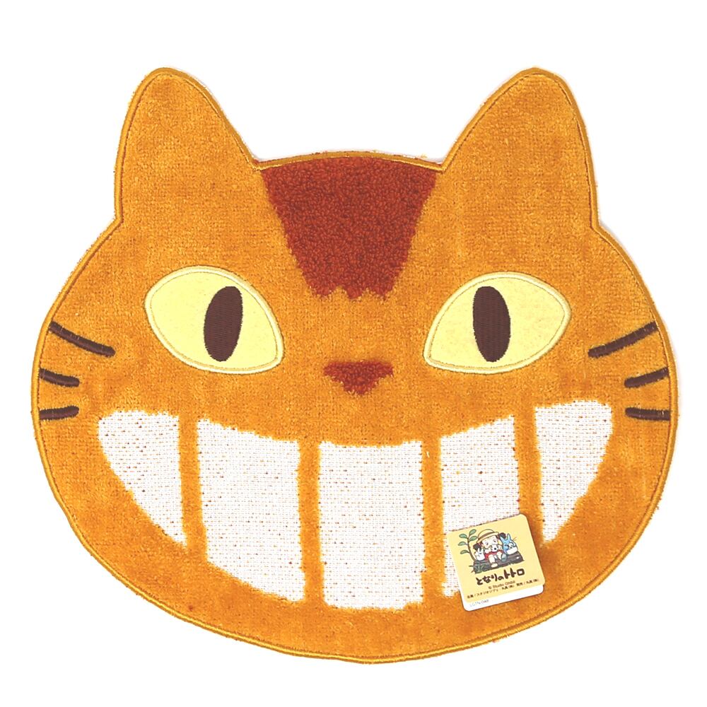 猫ハンドタオル となりのトトロネコバス型ミニタオル マスノヤ衣料品店 マスノヤ猫雑貨店