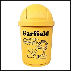 【GARFIELD】ガーフィールド/ごみ箱/ゴミ箱/35L/収納/ダストボックス/アメリカン/雑貨/猫/ねこ/キャット