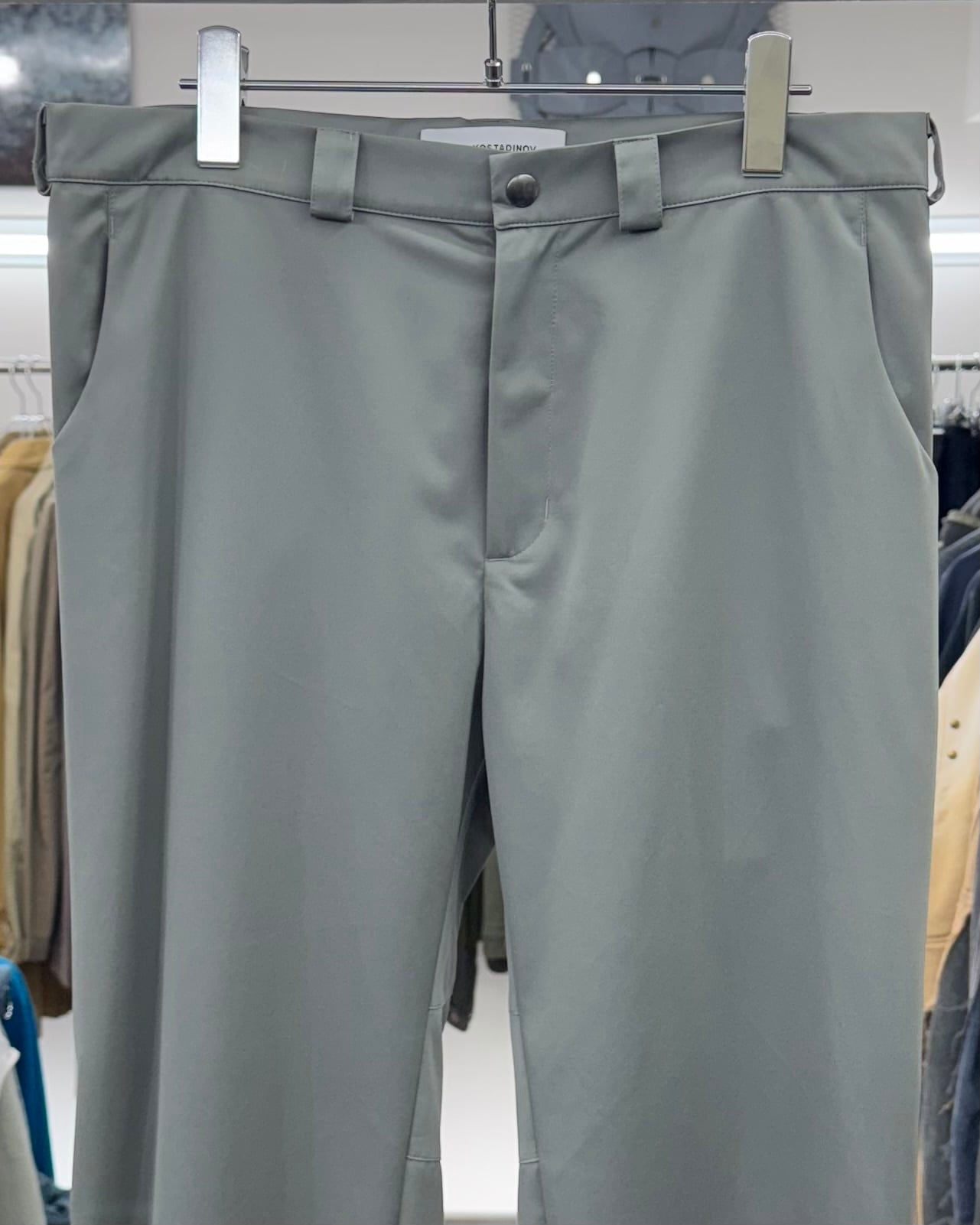 AW2018 KIKO KOSTADINOV GAETAN CONTRAST STRAP TROUSERS | ZSC