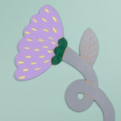 < あきやまりか > 木製パネル作品 - 45