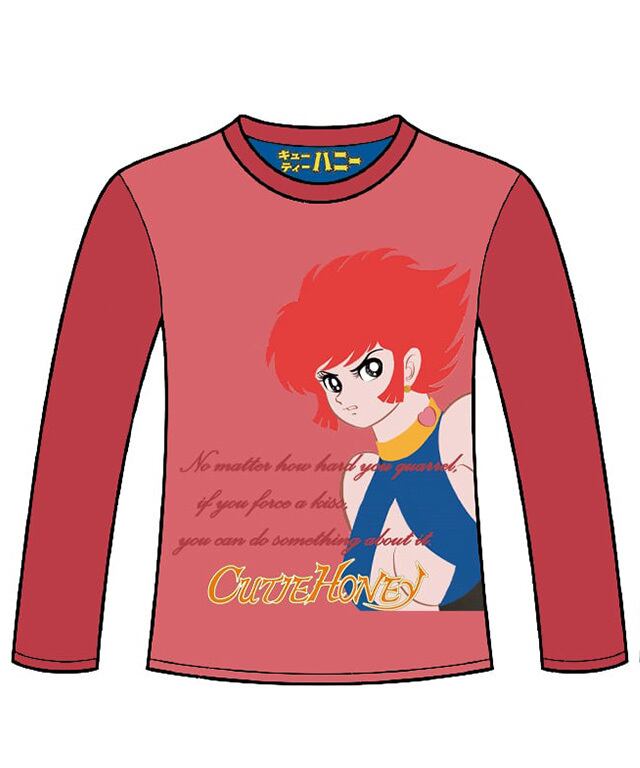 キューティーハニー】 ロングスリーブTシャツ | 【公式】カルト キューティーハニー】 ロングスリーブTシャツ | 【公式】カルト