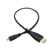 ViViSunハイスピード HDMI(オス)to micro HDMI(オス)変換ケーブル HDMIタイプAオス-micro HDMIタイプＤ(micro)オス 金メッキコネクタ搭載 高速データ伝送 (0.5m)