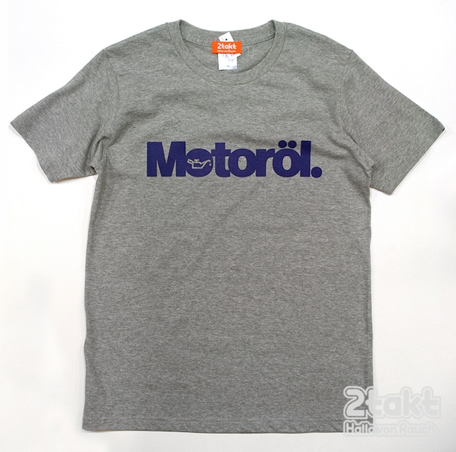2takt T-shirt/Motoröl/Heather Grey