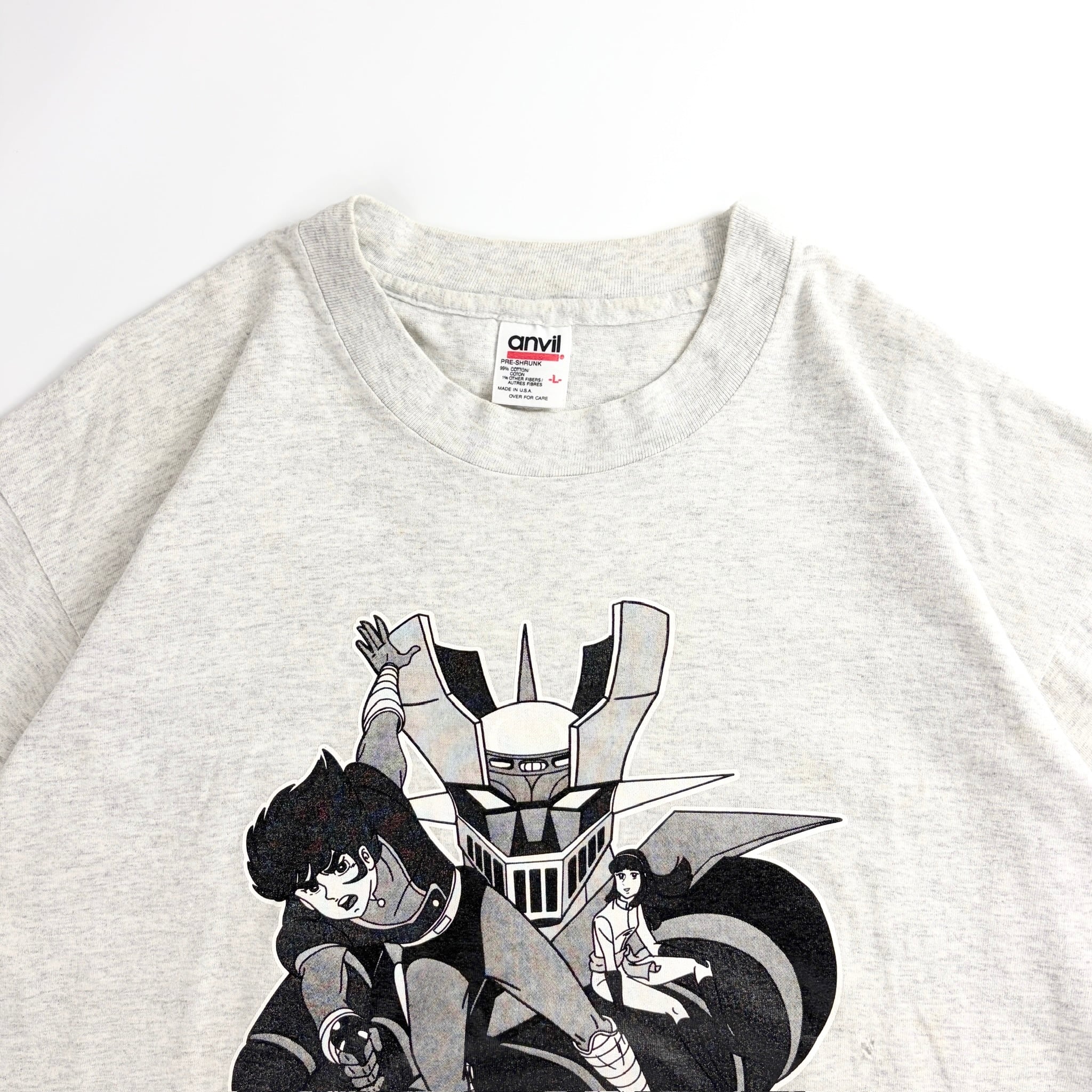 Mazinger Z Anime Tee Gray