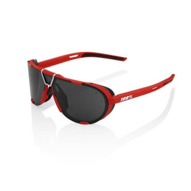 100% WESTCRAFT – Soft Tact Red – Black Mirror Lens