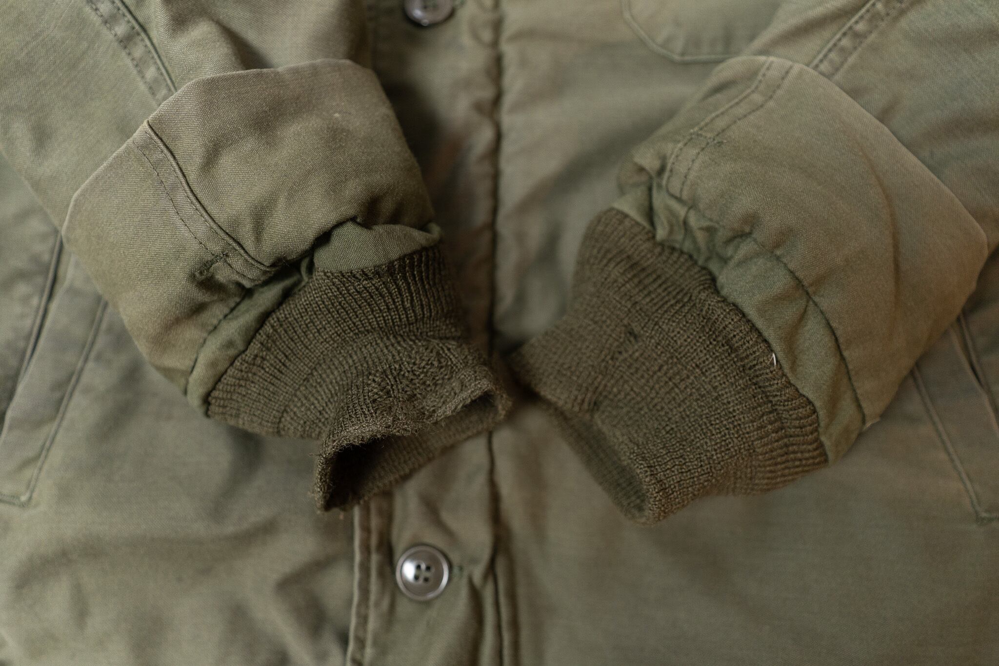 MEDIUM】U.S.Navy A-2 Deck Jacket Good Stencil 