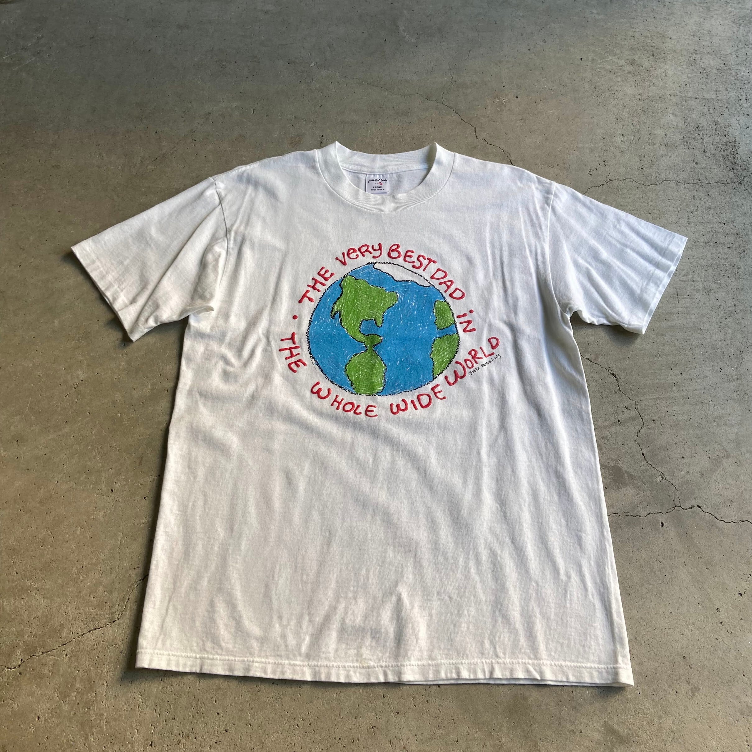 80s 90s 地球 企業 プリントtシャツ ビンテージ アメリカ製 old