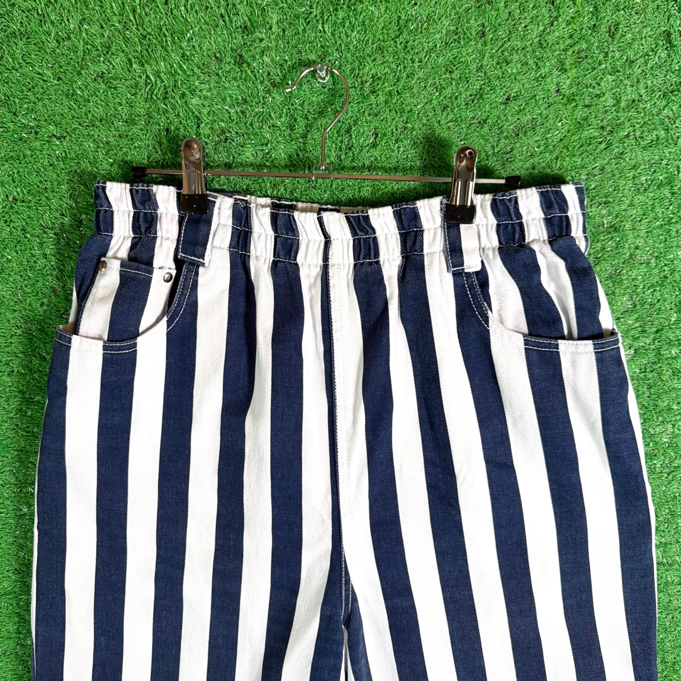 Men's】 90s ストライプ コットン ハーフパンツ / 90年代 古着