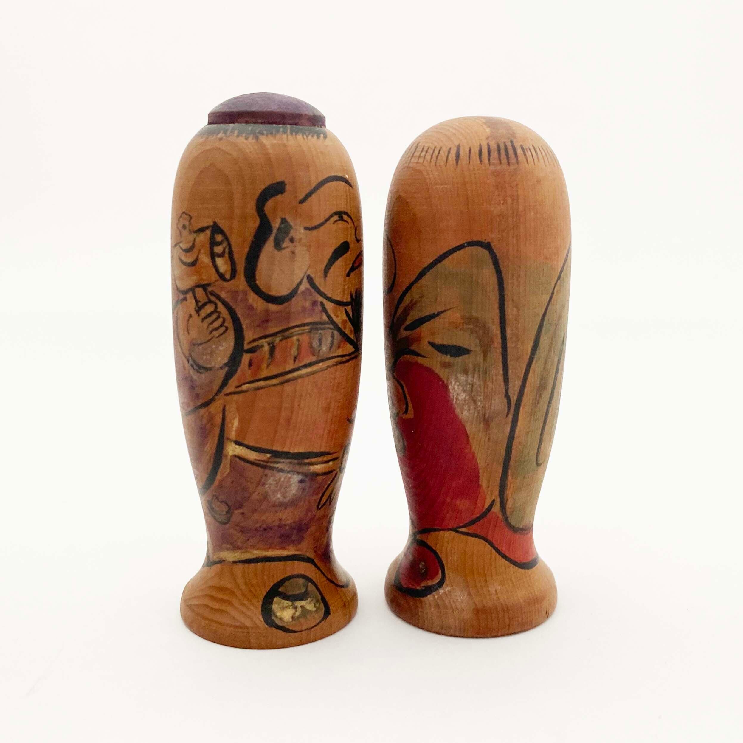 えんじゅ四福神セット(山形系 / 阿部正義工人)