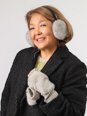 BRAHMIN(ミンク調イヤーウォーマー)