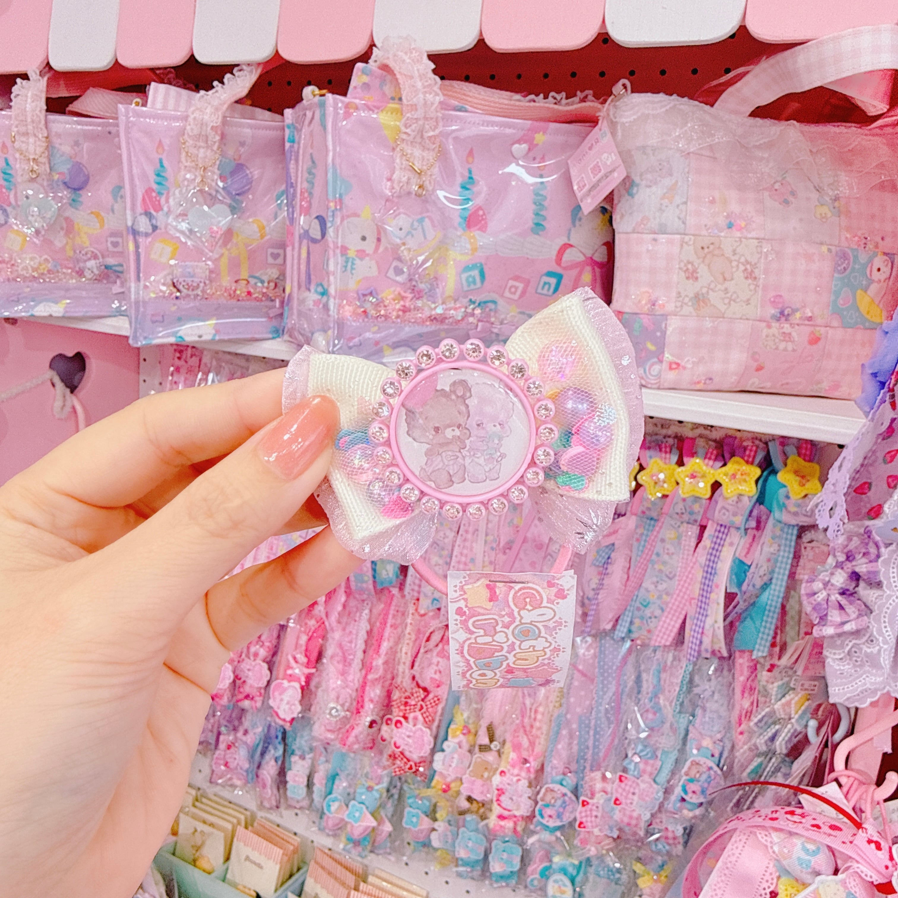 【C5】86-23シャカシャカヘアゴム