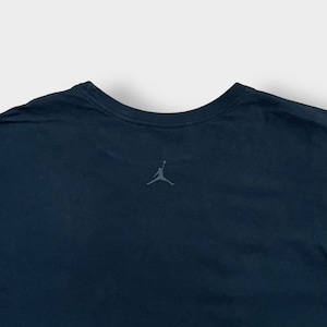 【NIKE】Air Jordanジャンプマンロゴ ロンT ロングTシャツ 長袖Tシャツ ロゴ プリント X-LARGE ビッグサイズ ナイキエアー エアジョーダン NIKEAIR US古着