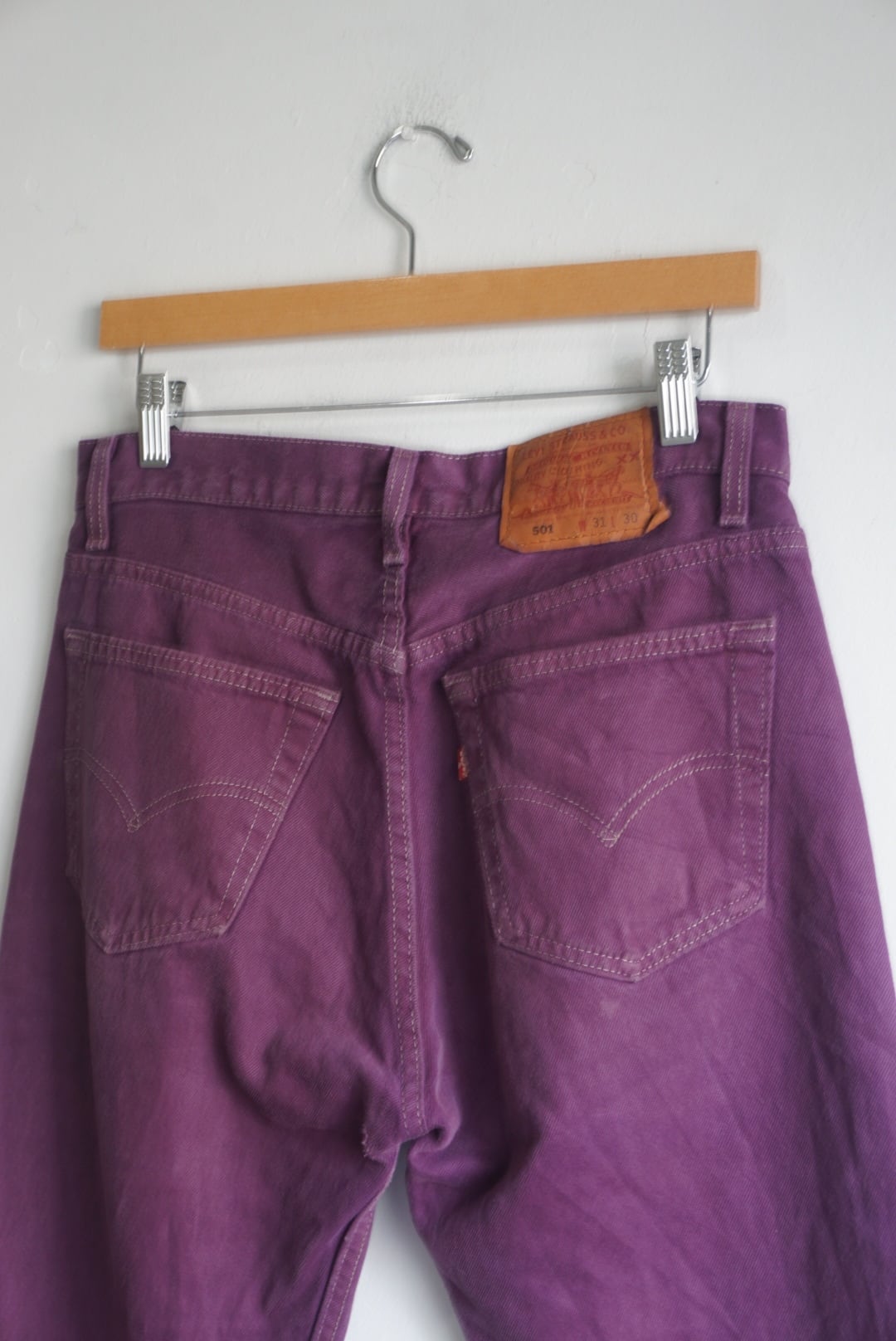 levi's 501 denim pants - made in USA | naname