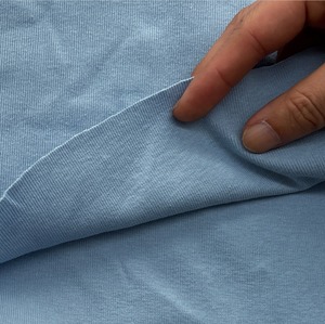 ★TB810◆2m◆SALE◆綿100%フライスニット生地◆サックス