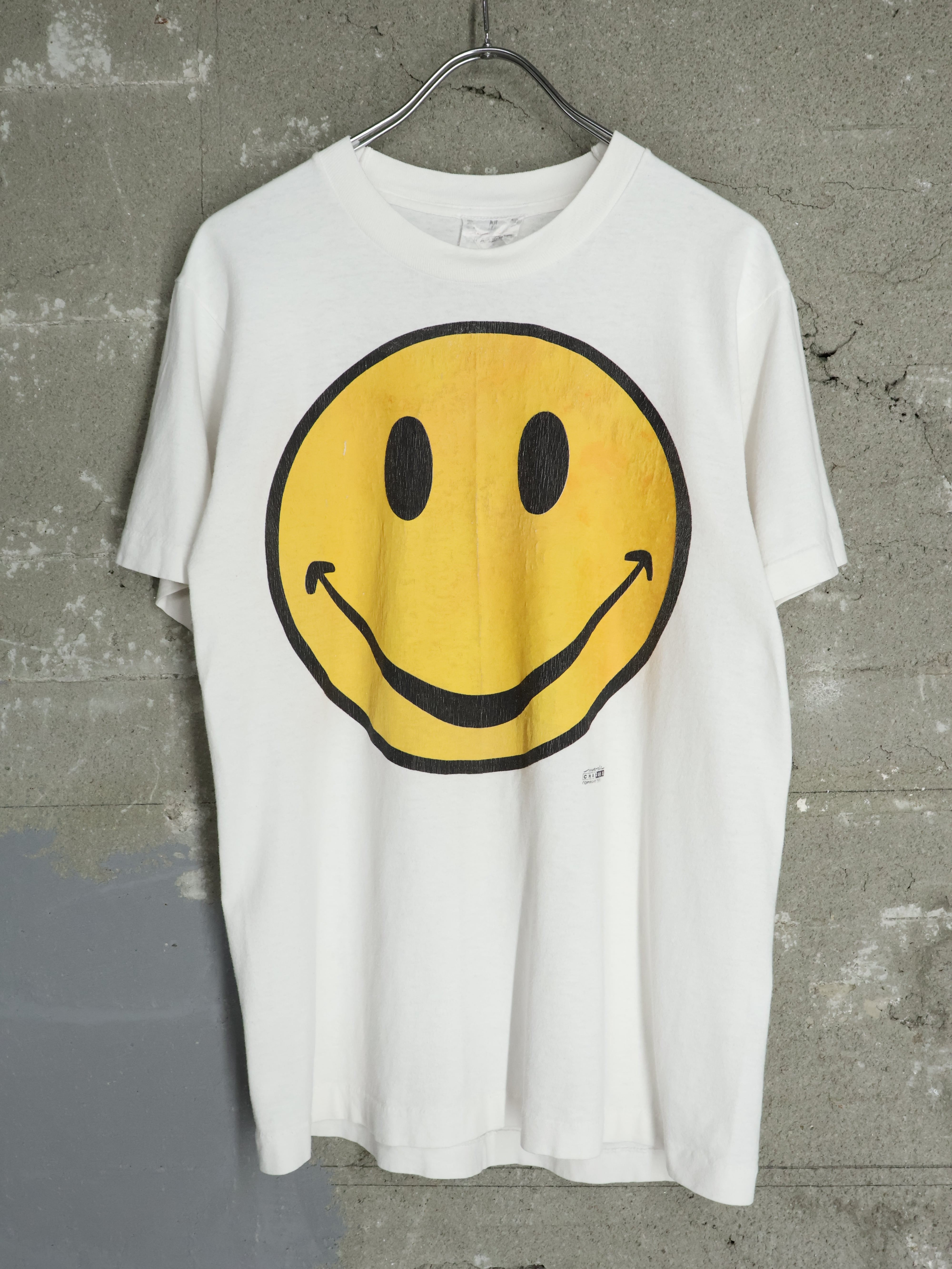 アート スマイリー 90s vintage ビンテージ Tシャツ スマイル スマイリー vintage USA製 80s tシャツ usa製 90年代 ビンテージ トップス