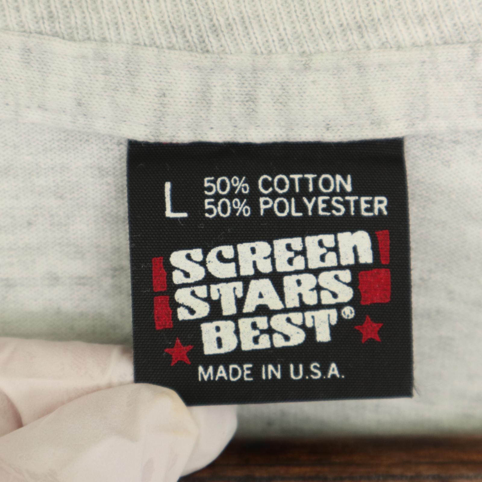 希少 SCREEN STARS 90s USA製 米コメディアン T サイン入