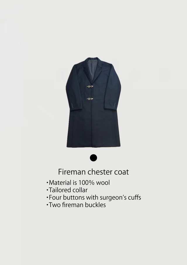 Fireman chester coat